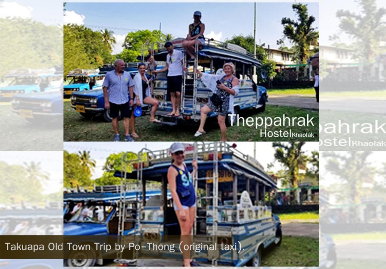 Theppahrak Hostel Khaolak Khao Lak Exteriör bild